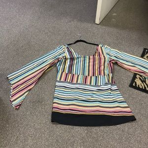 NWT Rock 47 By Wrangler Tunic BOHO?Cowgirl?Both!